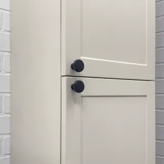 Шкаф-колонна Comforty Ереван-40 серый шёлк