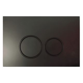 Клавиша смыва Aquanika Basic R-type 01.02.78 чёрный