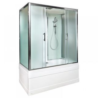 Душевая кабина Deto ЕМ4515 с электрикой (эл.) 150х85х220 см