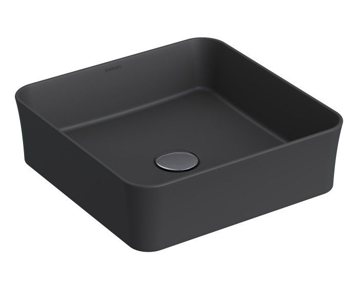 Раковина Berges EGO SL 181020 38см антрацит матовый