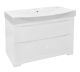 Напольная тумба под раковину Misty Элвис 105см белый