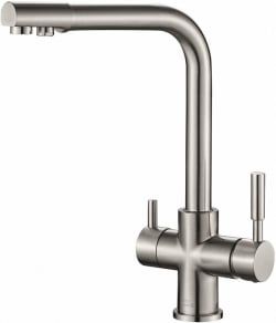 Смеситель для кухни ZORG Steel Hammer SH 552 SATIN