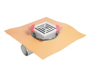 Душевой трап Huppe AmbianCE 47H002600000MS05 черный 18.5 см