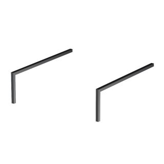 Комплект ножек для тумбы Am.Pm Sense M7BLEGSF0150BM 2 шт чёрный матовый