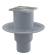 Сливной трап AlcaPlast 105 ? 105/50/75мм решетка - хром APV2321