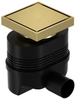 Душевой трап Allen Brau Priority 9.50025.GB 10 см золото браш