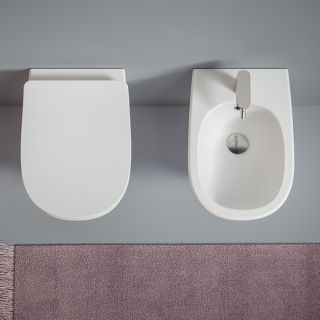 Унитаз  Artceram Ten TEV006 01 00 подвесной белый