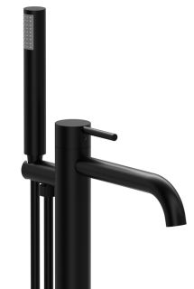 Напольный смеситель для ванны Raiber Graceful RPB-010 чёрный матовый