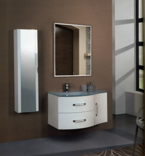 Зеркало с подсветкой Continent Life ЗЛП514 с сенсорным выключателем 50см