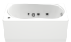 Акриловая ванна BAS Тесса 140x70 с каркасом