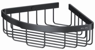 Корзина для душа угловая Am.Pm Sense L чёрный матовый A7452122