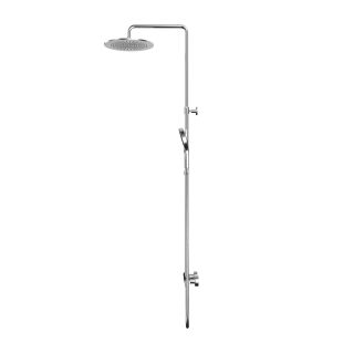 Душевая стойка WHITECROSS Y Y1244TOPNIB брашированный никель