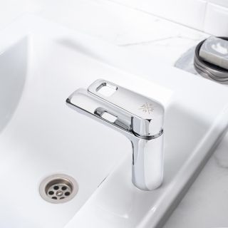 Смеситель для раковины РМС SL134-001F eco хром