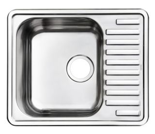 Кухонная мойка IDDIS Strit STR58SDi77 58см сталь