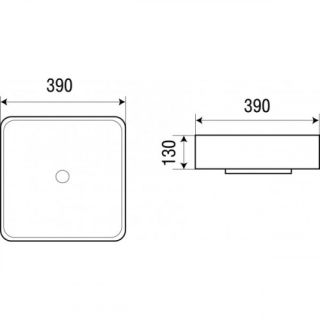 Раковина подвесная WW SK Арт. ELBACH 2196 10000003840