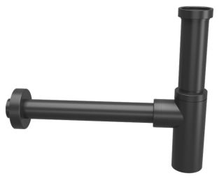 Сифон для раковины Paini Cox 78PZ849 чёрный матовый