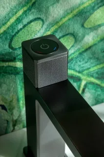 Смеситель для раковины Boheme Quad 159-GM автоматический оружейная сталь