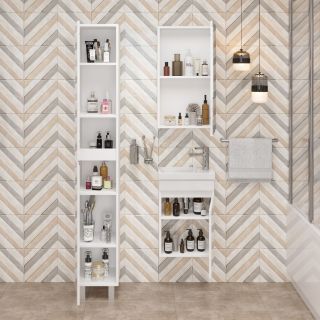 Подвесная тумба под раковину Onika Милтон 104007 40см белый