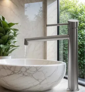 Смеситель для раковины Boch Mann Stella BN BM10437 матовый никель