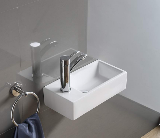 Раковина-чаша CeramaLux D1043 белая 41.5 см