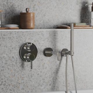 Встраиваемый смеситель для ванны Paini Brera 74CR6911 хром