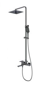 Душевая стойка Wonzon & Woghand Edge WW-88739003-BGM тёмный графит