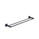 Полотенцедержатель двойной Timo Selene чёрный 12056/03