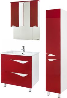 Пенал Bellezza Эйфория 35см правый красный 00000006593