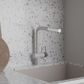 Смеситель для кухни Paini Cox HD90566CR1KM ultrawhite