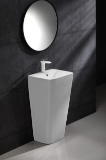 Раковина  CeramaLux G-302 белая 44 см