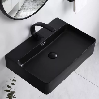 Раковина-чаша CeramaLux 8145MB черная 60 см