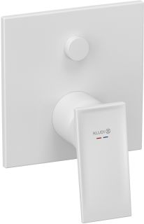 Смеситель для ванны Kludi Decus 547595375 белый матовый