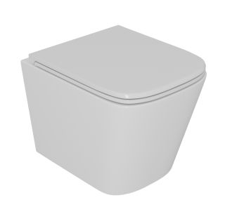 Унитаз подвесной DQ Berlin DT1436016 безободковый белый