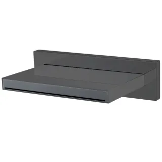 Излив для ванны Boheme Zodiac 625/2-SGM оружейная сталь