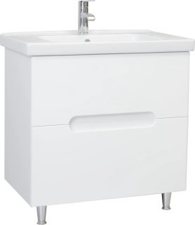 Тумба под раковину Bellezza Андрэа 100см белая 00000007291