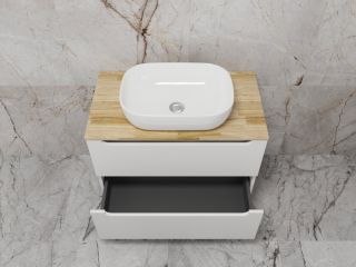 Тумба под раковину Style Line Бали 80 ЛС-00002339 белый софт