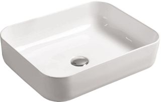 Раковина накладная SantiLine SL-1051 50см белый