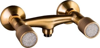 Смеситель для душа Boheme Royal Crystal бронза 314-Royal/CRST