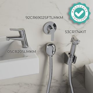 Смеситель для раковины Paini Bios 05CR205LMKM хром