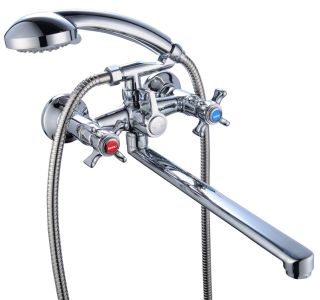 Смеситель для ванны с душем BOOU BA5333-4-B723-C018 хром