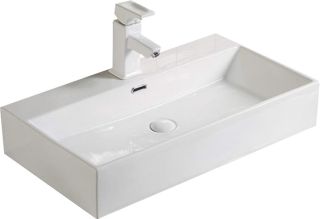 Раковина накладная SantiLine SL-1093 60см белый