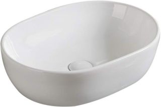 Раковина накладная SantiLine SL-1084 48см белый