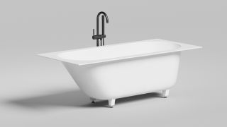 Ванна из искусственного камня Salini Ornella Kit S-Sense 102411M 170x75см белый матовый