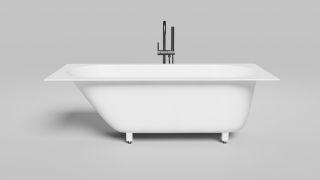 Ванна из искусственного камня Salini Ornella Kit S-Sense 102411MRH 170x75см RAL снаружи