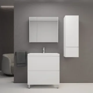 Тумба под раковину напольная Style Line Манхэттен ЛС-00002371 80 см белый матовый