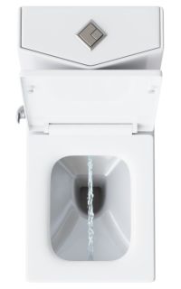 Унитаз-моноблок Laguraty 071AC с функцией биде и смесителем белый