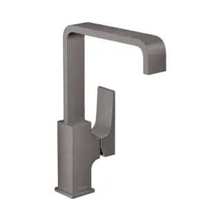 Смеситель для раковины Hansgrohe Metropol 32511340 шлифованный черный хром