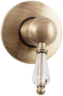 Встраиваемый однорычажный смеситель для душа, бронза Cezares VINTAGE-DIM-02-Sw