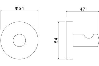Крючок Aquatek Европа AQ4201MB черный