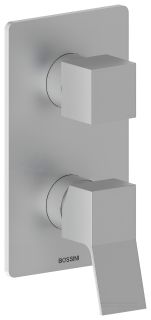 Встраиваемый смеситель универсальный Bossini Aki Z00741.094 брашированный никель